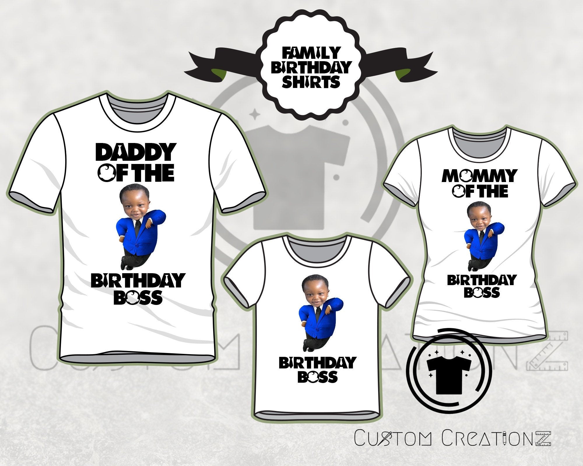 Birthday Boss Custom shirts