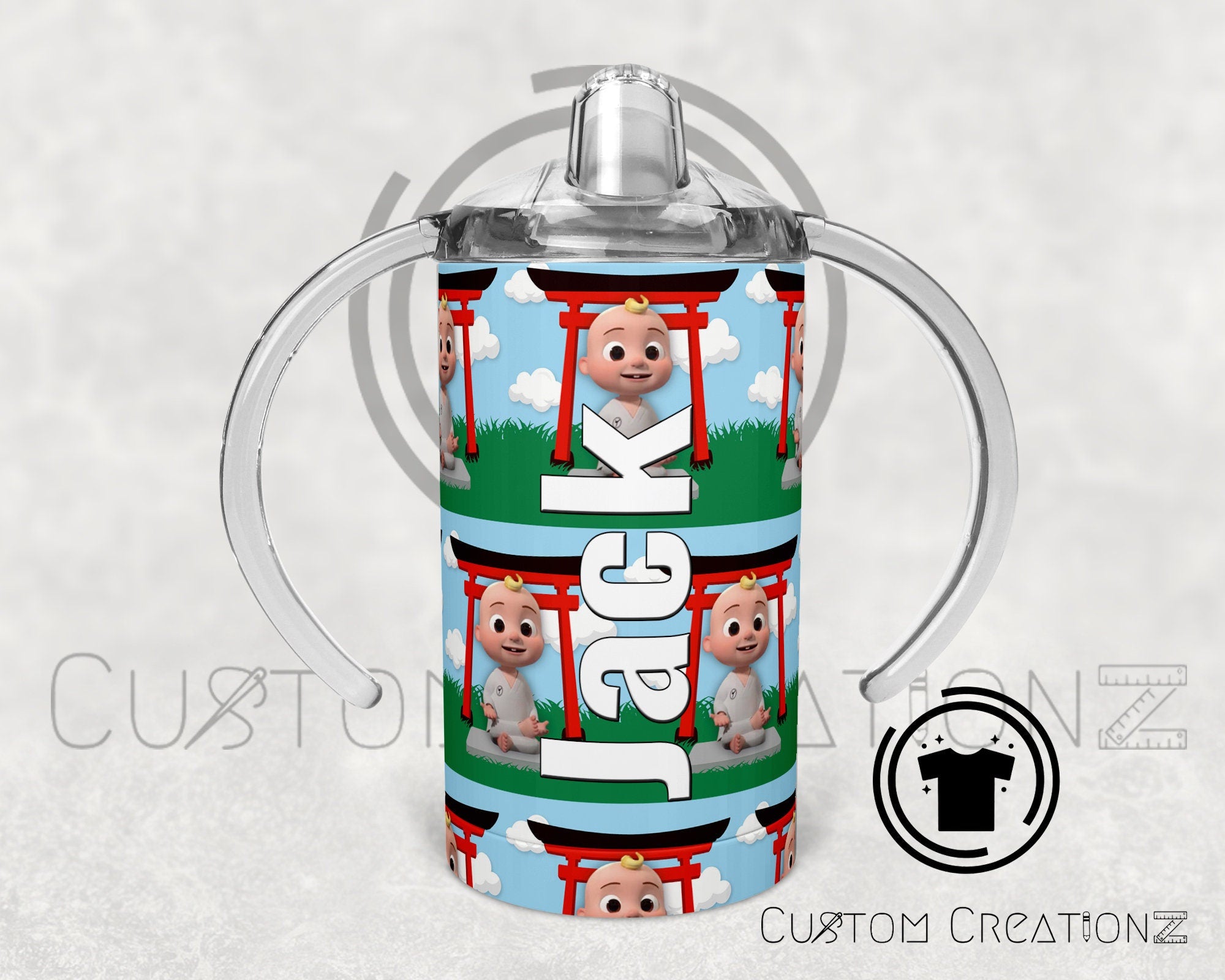 Kids Sippy CupCustomizable Stainless Steel Sippy Cup – Kirby's Custom  Creations