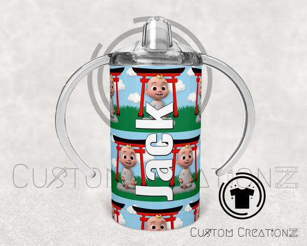 Custom Baby Boy Photo Sippy Cup (Personalized)
